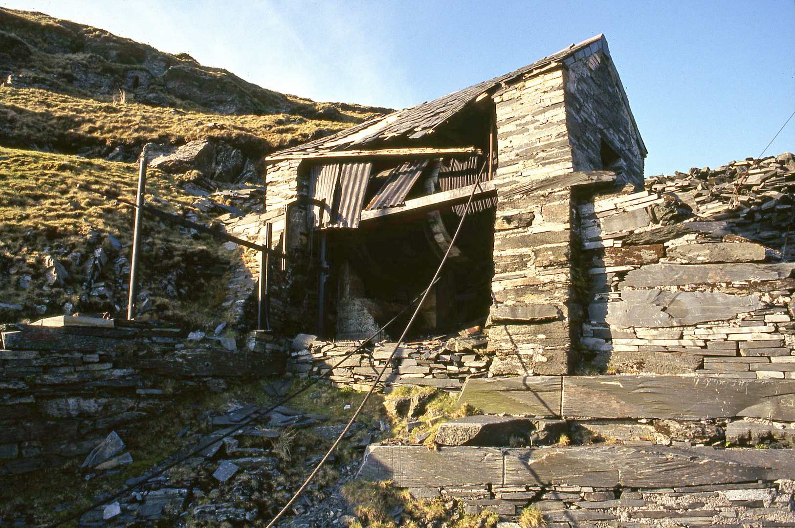 Maenofferen Incline 1991, submitted by Dickie Bird on 14-03-2026.
© Richard Bird Maenofferen Incline 1991